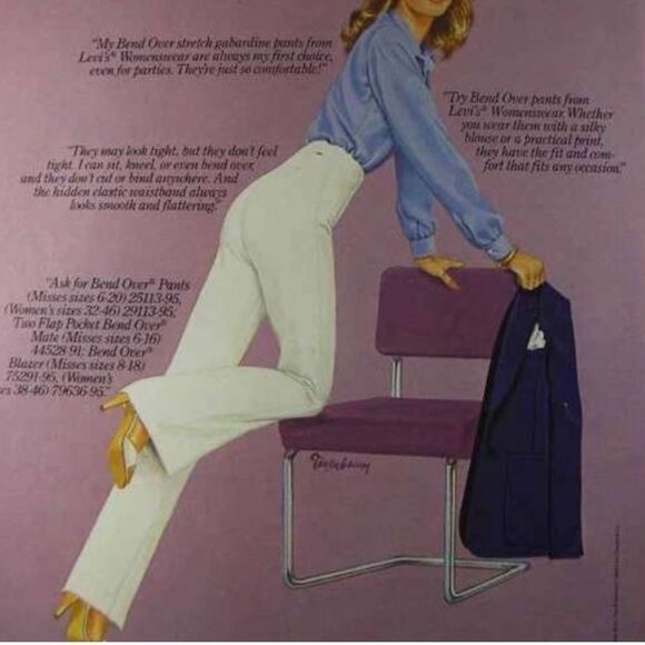 Vintage Bend Over Pants - Picture 1 of 9